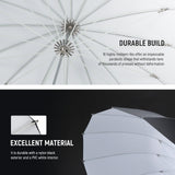 NEEWER Parabolic Reflective Umbrella with Diffuser, view 6
