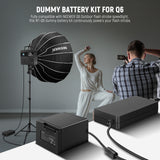 NEEWER NT-Q6 Dummy Battery Kit for Q6, view 4
