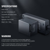 NEEWER NT-Q6 Dummy Battery Kit for Q6, view 6