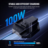 NEEWER NW-F4+NW-F970 7800mAh Replacement Batteries & 4 Channel Fast Charger, view 2