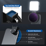 NEEWER Clip On 67mm ND2-ND32 HD Variable Phone Lens Filter Kit, view 3