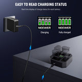NEEWER NW-Z4 4 Channel NP-FZ100 Charger with 45W PD Fast Charger, view 6