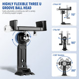 NEEWER PA002 Smartphone Tripod Mount Aluminum Alloy, view 2