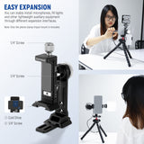 NEEWER PA002 Smartphone Tripod Mount Aluminum Alloy, view 6