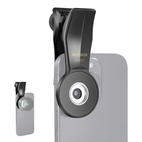 NEEWER PA007 Universal Phone Clamp for 17mm Threaded Lens