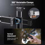 NEEWER PA028E Bluetooth Side Handle with Phone Holder & SSD Holder, view 4