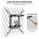NEEWER PA036B Fence Phone & Camera Mount, view 2