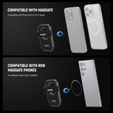 NEEWER PA040 Magnetic SSD Mount with Upgraded Touch Fastener For iPhone 15/16 Pro/Pro Max, view 2