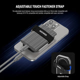 NEEWER PA040 Magnetic SSD Mount with Upgraded Touch Fastener For iPhone 15/16 Pro/Pro Max, view 4