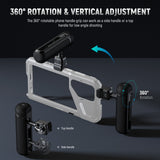 NEEWER PA045E Side Handle with Bluetooth Remote Shutter, view 5