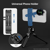 NEEWER PA047 PRO Universal Phone Holder with Lens Adapter & Filter Ring, view 2
