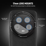 NEEWER PA051 Black Case for Xiaomi 14 Ultra with 17mm/67mm Adapters, view 3