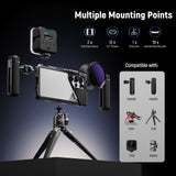 NEEWER PA082 Phone Cage For SAMSUNG S25 Ultra with 67mm Filter/17mm/T Mount Adapters, view 4
