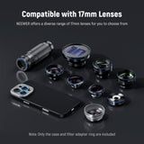 NEEWER PA083P/PA084P Black Case with 3 Backplates for iPhone 16 Pro/Pro Max, view 4