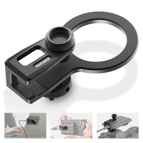 NEEWER PA085 SSD Holder with Detachable Cold Shoe For MagSafe