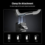NEEWER PA124 Quick Release Phone Tripod Mount with Arca Type Base, view 3