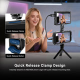 NEEWER PA127 Quick Release Monitor Mount for Phone Cage, view 5