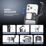NEEWER PA143/PA144 Phone Cage Compatible with iPhone 17 Pro/Pro Max, view 2