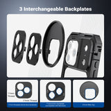 NEEWER PA143/PA144 Phone Cage Handle Kit Compatible with iPhone 17 Pro/Pro Max, view 4