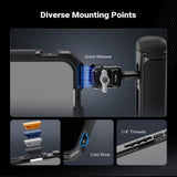 NEEWER PA143/PA144 Phone Cage Handle Kit Compatible with iPhone 17 Pro/Pro Max, view 6