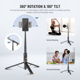 NEEWER BASICS PA992 57.9" Quick Release Selfie Stick Tripod, view 3