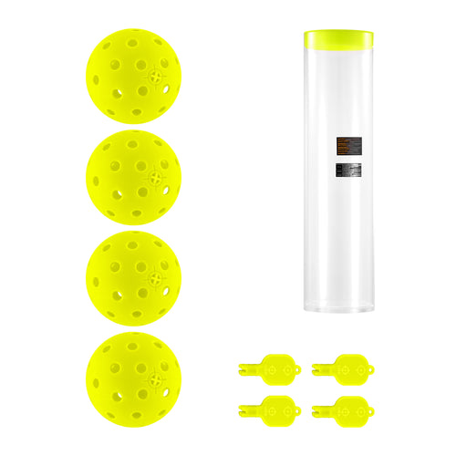 NEEWER PB02 4 Packs LED Pickleball Set