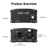 NEEWER NW-100 48V Phantom Power Supply with Adapter, view 3