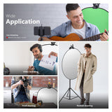 NEEWER Heavy Duty Metal Clamp Holder for Reflector, view 5