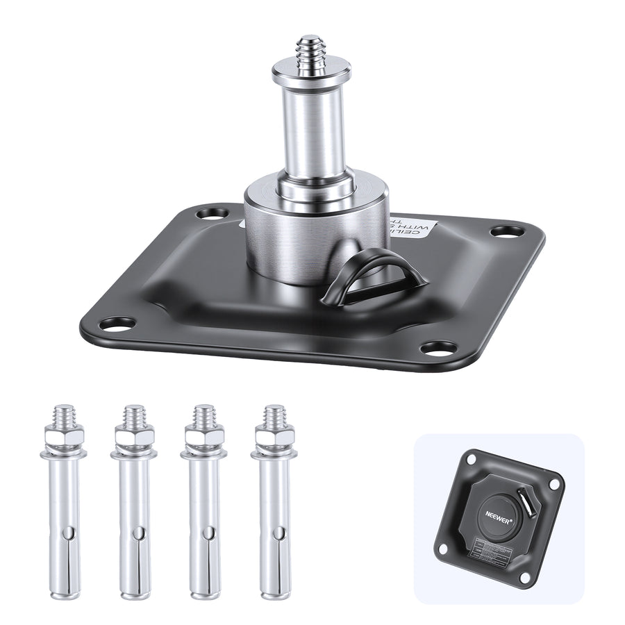 NEEWER ST-NA-9 Square Ceiling Mount with 1/4" thread
