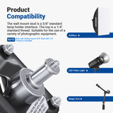 NEEWER ST-NA-9 Square Ceiling Mount with 1/4" thread, view 2