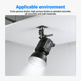 NEEWER ST-NA-9 Square Ceiling Mount with 1/4" thread, view 4
