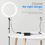 NEEWER AC 110V to DC 15V Power Adapter for Ring Light, view 2