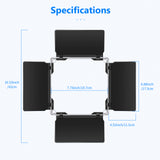 NEEWER Barndoor for 480 LED Video Light, view 5