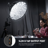 NEEWER PS008 K2 V Mount Battery Plate & D Tap to DC Cable for MS Series, view 6