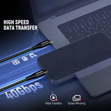 NEEWER PS009/PS010 8"/14" USB C to USB C Cable, view 3