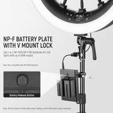 NEEWER PS010E NP-F Battery to V Mount Battery Converter Adapter, view 2