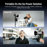 NEEWER PS011E 2 in 1 V Mount & NP-F Battery Handgrip for MS HS Series, view 3