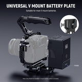 NEEWER PS015 Pro Foldable V Mount Battery Plate, view 2