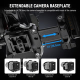NEEWER PS015 Pro Foldable V Mount Battery Plate, view 6