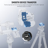 NEEWER PS017A V Mount Battery Plate with Arca Type QR Plate, view 5