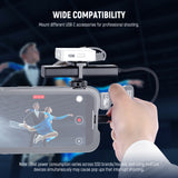 NEEWER PS020E 4 In 1 USB C Hub 3.1 Gen2 100W PD with Cold Shoe Adapter, view 3