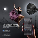 NEEWER Q200 200Ws 2.4G TTL Outdoor Flash with App Control, view 5