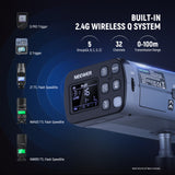 NEEWER Q3 200Ws 2.4G TTL Flash, view 4
