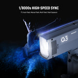 NEEWER Q3 200Ws 2.4G TTL Flash, view 5