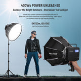 NEEWER Q4 400Ws 2.4G TTL Flash, view 2