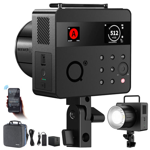 NEEWER Q6 600Ws 2.4G TTL HSS Outdoor Studio Flash