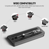 NEEWER 501PL Tripod Fluid Head Quick Release Plate, view 5