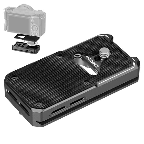 NEEWER QRP-11 Arca Type Quick Release Plate For AirTag