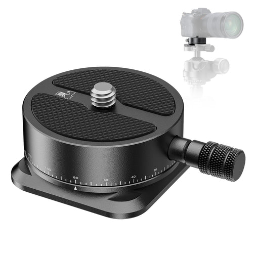 NEEWER QRP-6 360° Panoramic Quick Release Plate