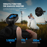 NEEWER QZ TTL Wireless Flash Trigger Transmitter, view 5